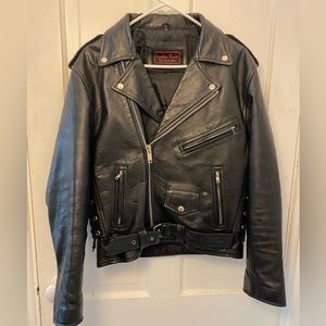 Leather World | Leather Lined Jacket | Size 38